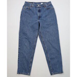 Vintage Y2K 2002 Levis 550 Womens 12 Faded Relaxed Fit Tapered Leg Denim Jeans